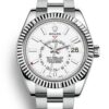 rolex sky dweller silver white dial rolex sky dweller silver white dial