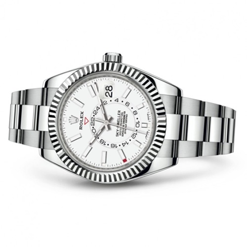 rolex sky dweller silver white dial rolex sky dweller silver white dial