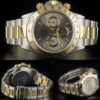 rolex daytona grey gold