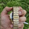 versace greca black dial gold tone watch versace greca black dial gold tone watch