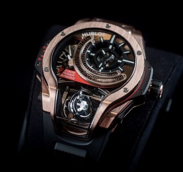 hublot luxury watch rubber strap quartz wristwatch