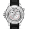omega seamaster black dial strap watch omega seamaster black dial strap watch