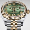 rolex oyster perpetual datejust 31 green dial