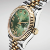 rolex oyster perpetual datejust 31 green dial