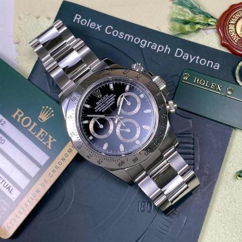 rolex daytona silver black dial men watch rolex daytona silver black dial men watch